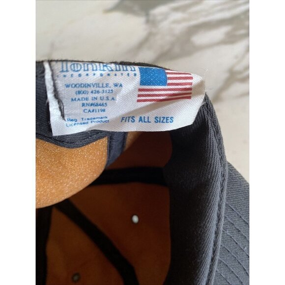 Vintage 1980's CAT Caterpillar Trucker Hat Cap Made in USA Snapback - Picture 4 of 7